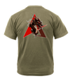 Delta Battery 5-3 FA AR 670-1 Coyote Brown T-Shirt