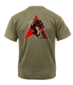 Delta Battery 5-3 FA AR 670-1 Coyote Brown T-Shirt