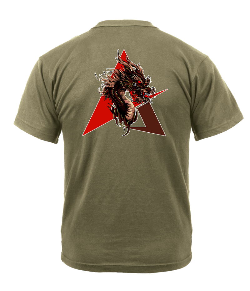 Delta Battery 5-3 FA AR 670-1 Coyote Brown T-Shirt