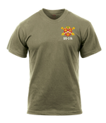 Delta Battery 5-3 FA AR 670-1 Coyote Brown T-Shirt