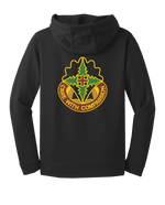 Delta Detach Med Readiness BN Fleece Hooded Pullover