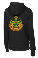 Delta Detach Med Readiness BN Ladies Poly/Cotton Blend Hoodie