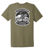 Executioner Company 2-158 AHB Unisex Triblend Short Sleeve Tee with Executioner logo on Back