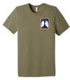 Executioner Company 2-158 AHB Unisex Triblend Short Sleeve Tee with Executioner logo on Back