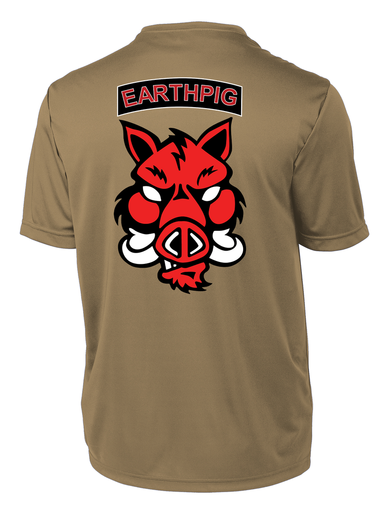 Earthpigs Platoon A Co 1-23 IN Competitor Tee