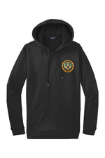 USASA Fleece Hooded Pullover with Right Sleeve Flag