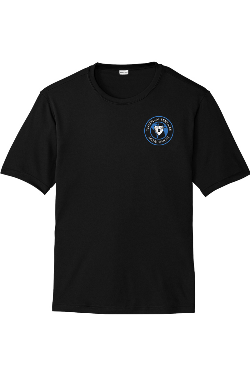 Technical Services Detachment Competitor Tee with Right Sleeve Flag