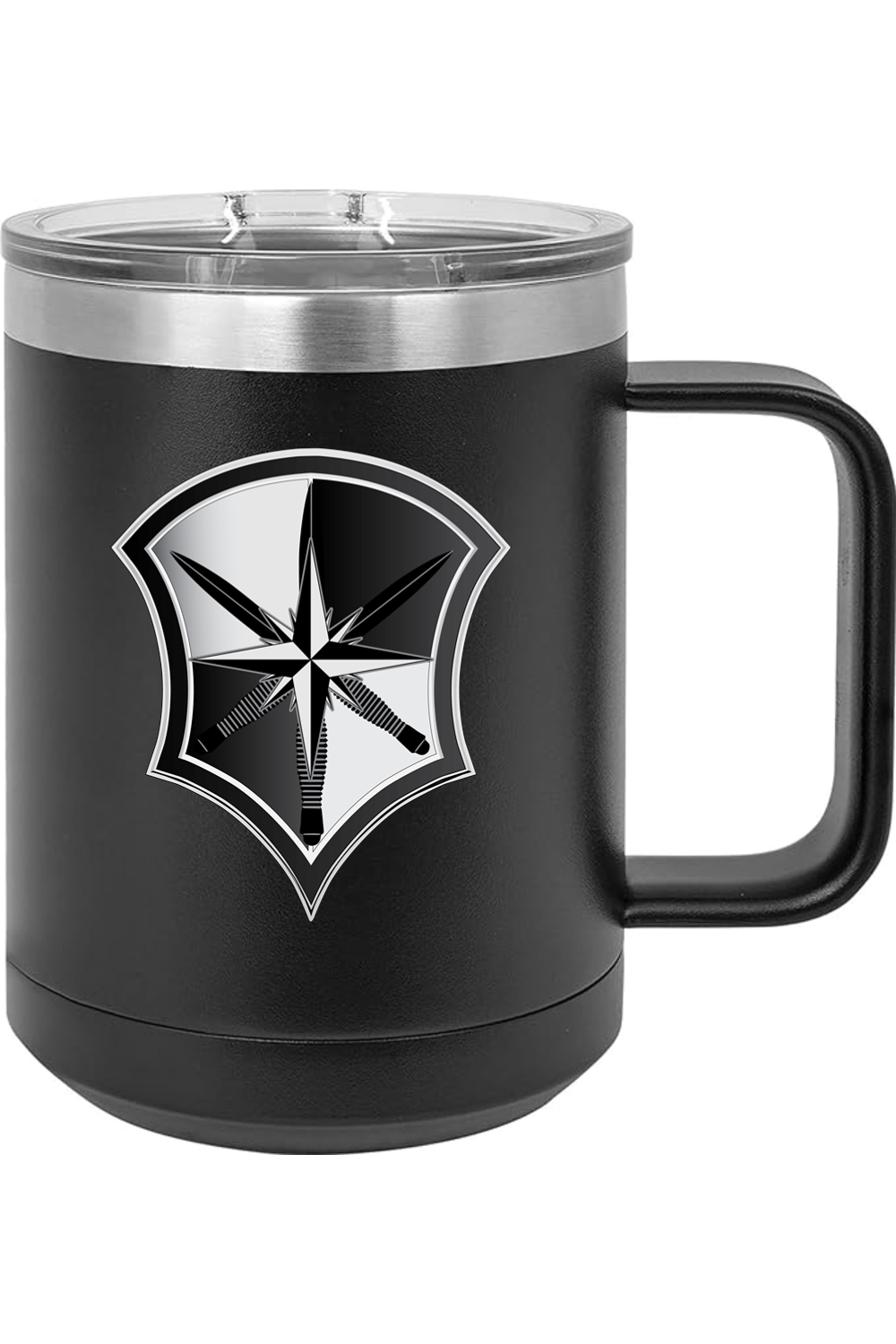 CPD CI Badge 15oz Insulated Coffee Mug with Slider Lid