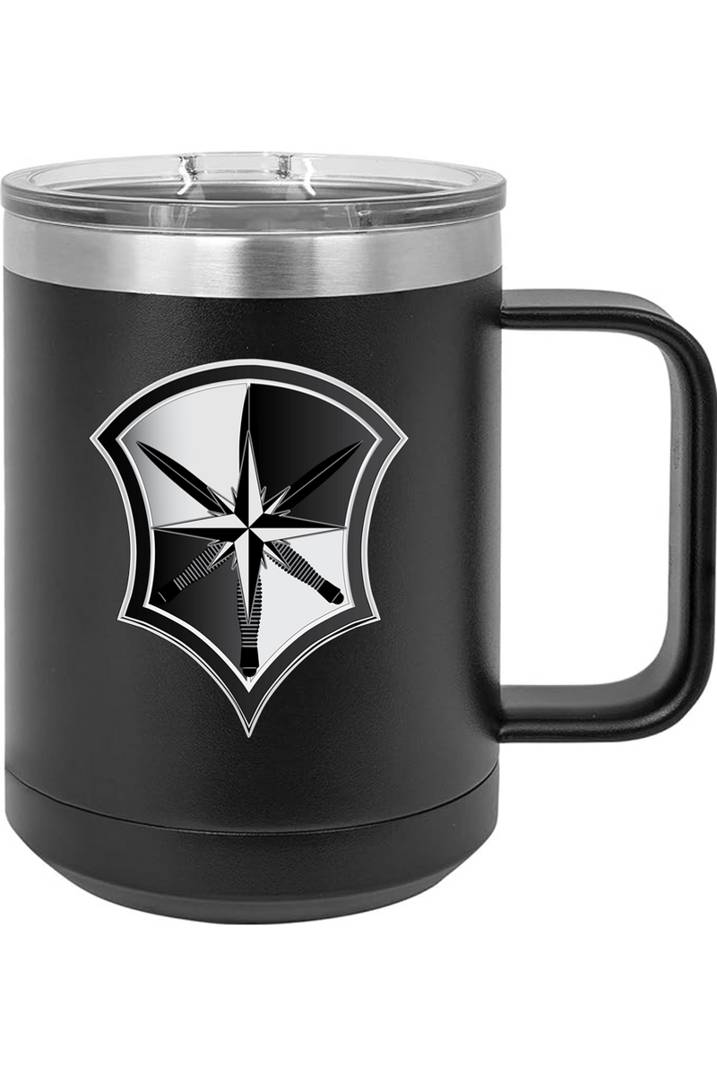 CPD CI Badge 15oz Insulated Coffee Mug with Slider Lid