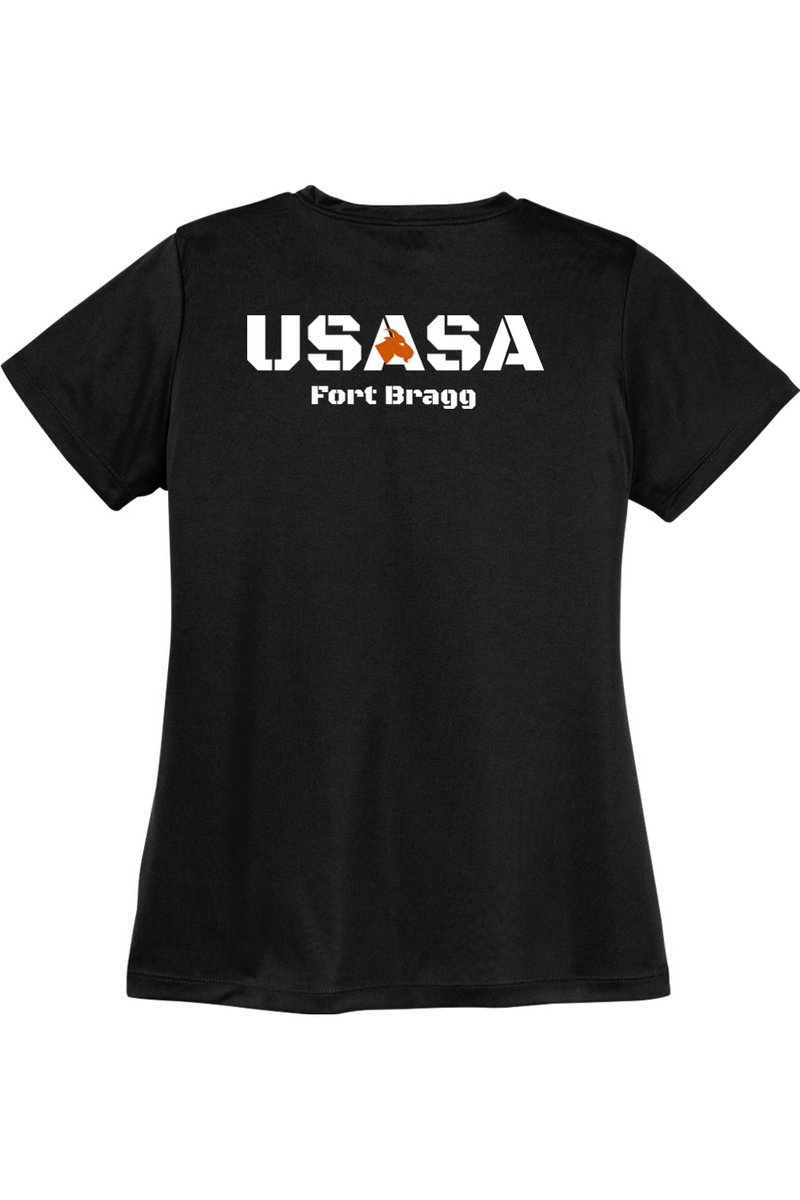 USASA Ladies Competitor Tee with Right Sleeve Flag