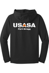 USASA Fleece Hooded Pullover with Right Sleeve Flag