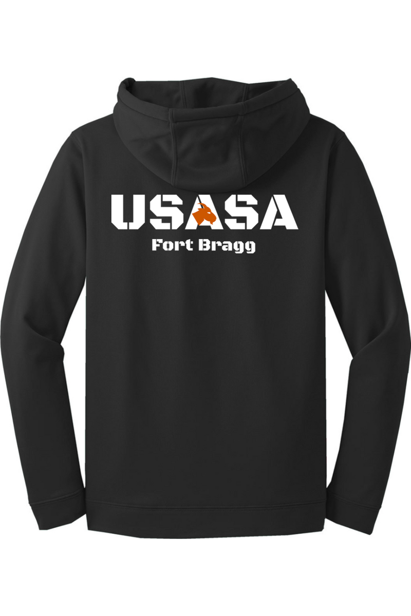 USASA Fleece Hooded Pullover with Right Sleeve Flag