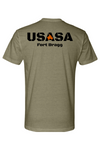 USASA CVC Crew Tee with Right Sleeve Flag