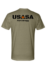 USASA CVC Crew Tee with Right Sleeve Flag