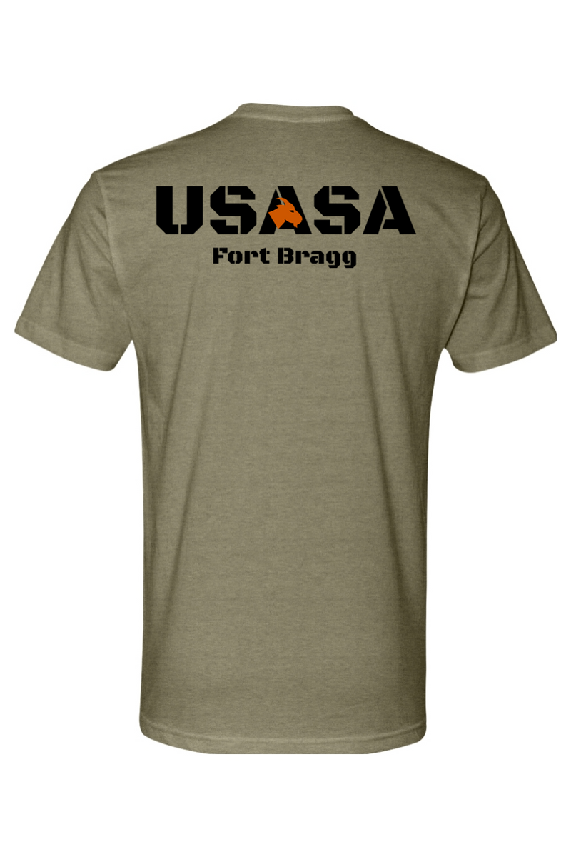 USASA CVC Crew Tee with Right Sleeve Flag
