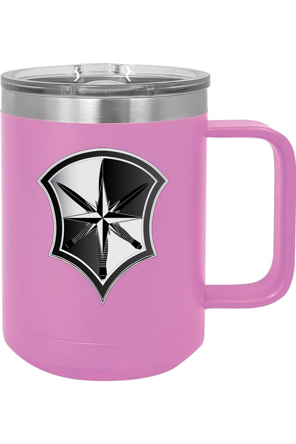 CPD CI Badge 15oz Insulated Coffee Mug with Slider Lid