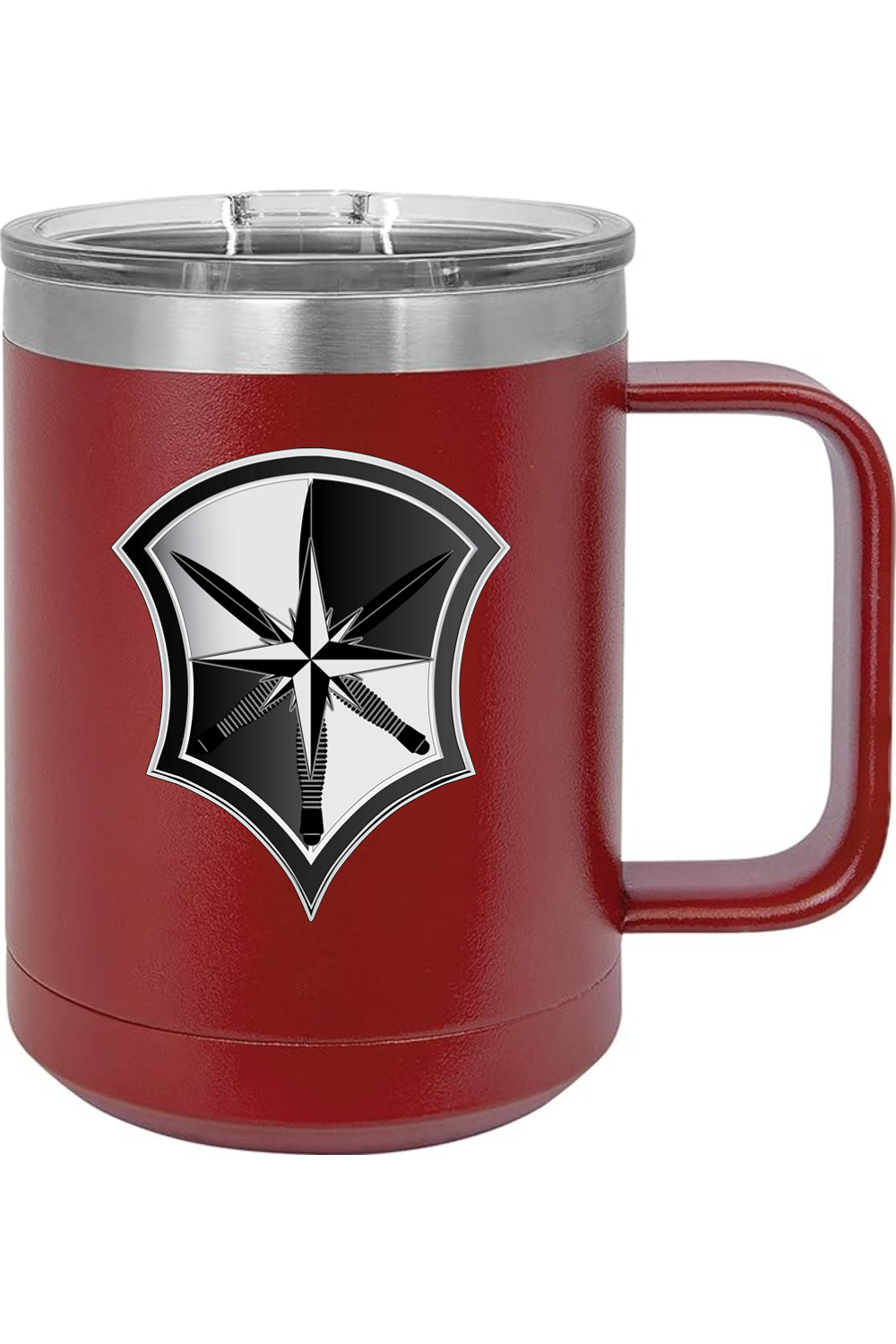 CPD CI Badge 15oz Insulated Coffee Mug with Slider Lid