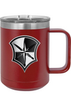 CPD CI Badge 15oz Insulated Coffee Mug with Slider Lid