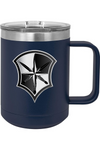 CPD CI Badge 15oz Insulated Coffee Mug with Slider Lid