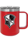 CPD CI Badge 15oz Insulated Coffee Mug with Slider Lid