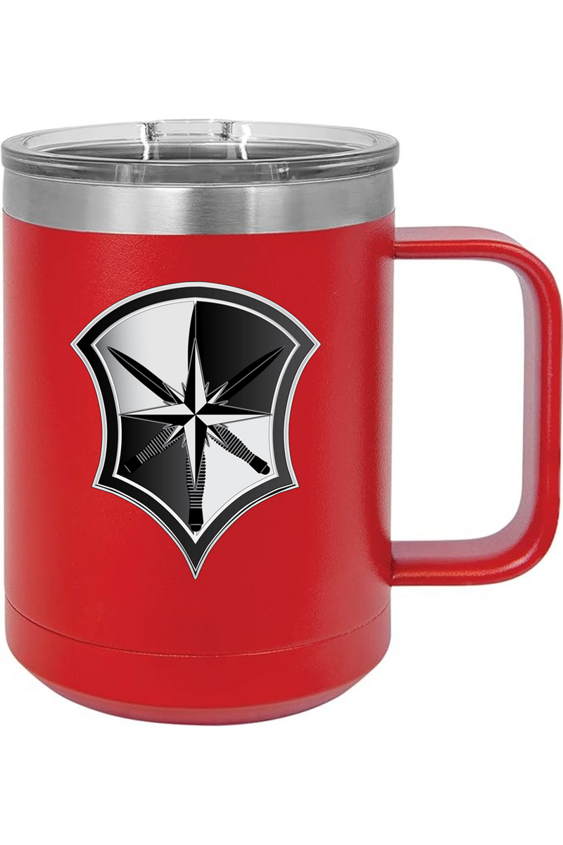 CPD CI Badge 15oz Insulated Coffee Mug with Slider Lid