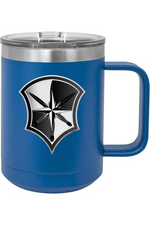 CPD CI Badge 15oz Insulated Coffee Mug with Slider Lid