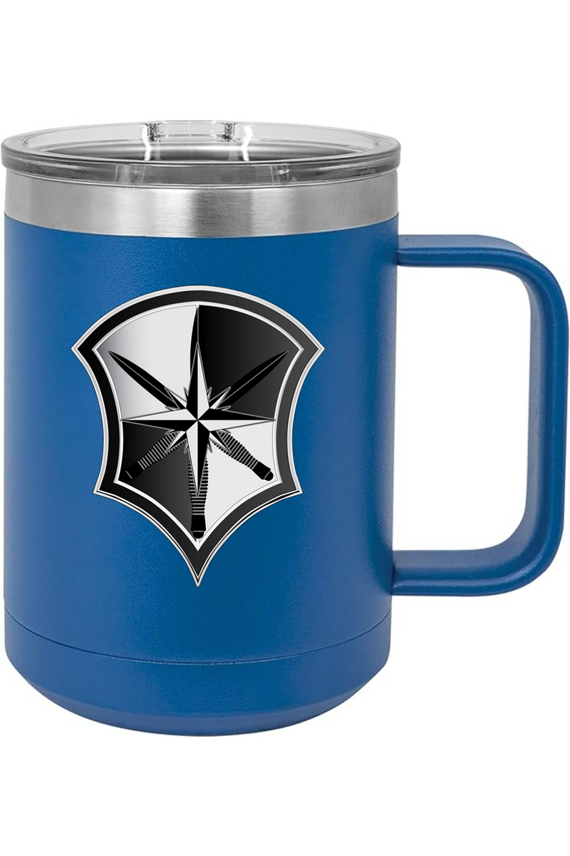 CPD CI Badge 15oz Insulated Coffee Mug with Slider Lid