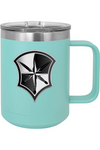 CPD CI Badge 15oz Insulated Coffee Mug with Slider Lid