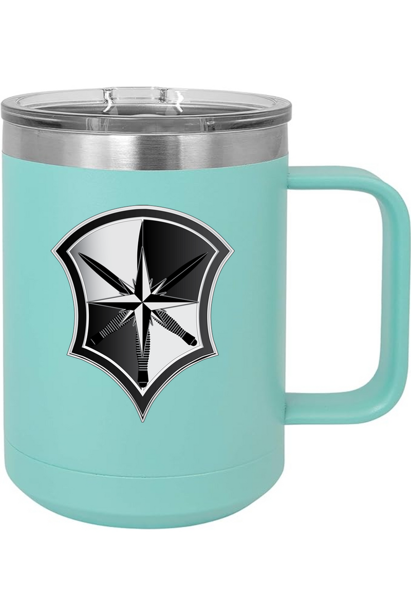 CPD CI Badge 15oz Insulated Coffee Mug with Slider Lid