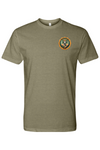 USASA CVC Crew Tee with Right Sleeve Flag