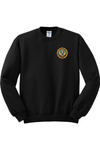 USASA Crewneck Sweatshirt with Right Sleeve Flag