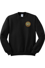 USASA Crewneck Sweatshirt with Right Sleeve Flag