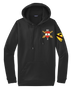 FSC 2-82 FA Fleece Hooded Pullover with Red Team on the Left Sleeve