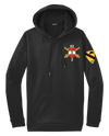 FSC 2-82 FA Fleece Hooded Pullover with Red Team on the Left Sleeve