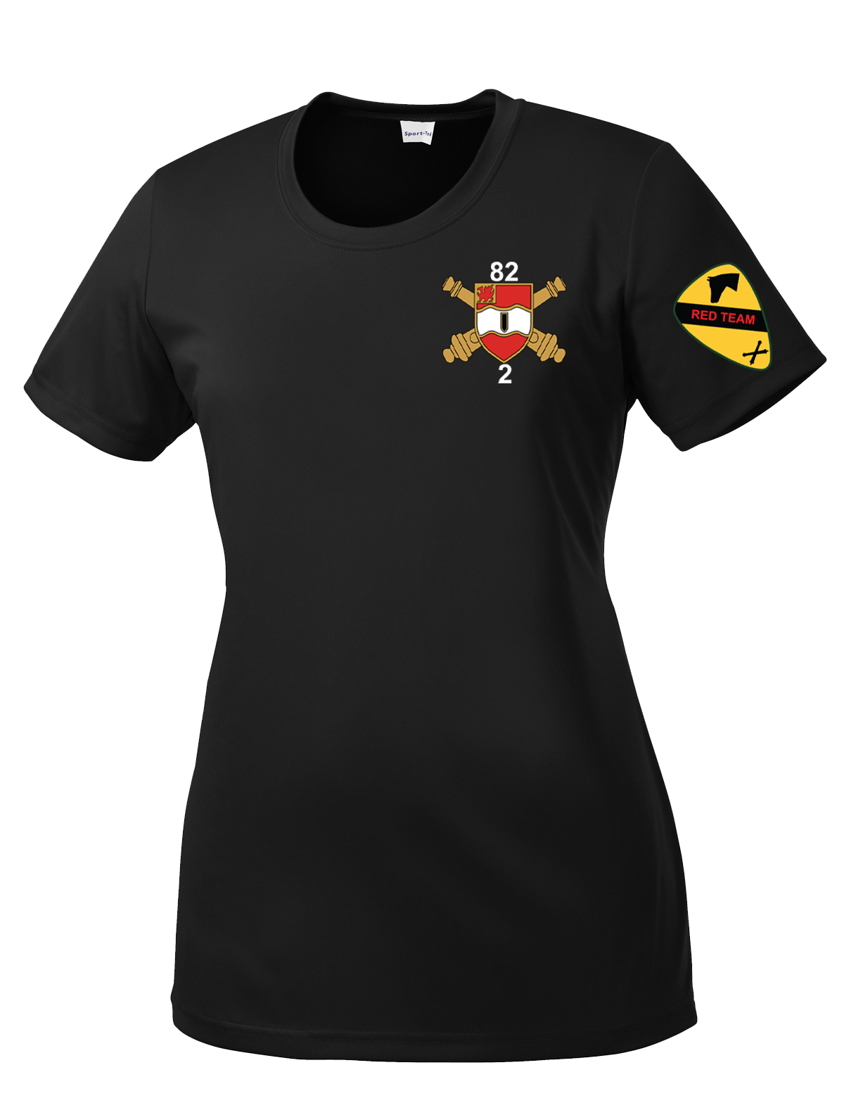 FSC 2-82 FA Ladies Competitor Tee with Red Team on the Left Sleeve