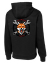 FSC 2-82 FA Poly/Cotton Blend Hoodie with Red Team on the Left Sleeve