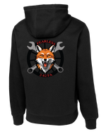 FSC 2-82 FA Poly/Cotton Blend Hoodie with Red Team on the Left Sleeve