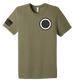 G4 I CORPS Unisex Triblend Short Sleeve Tee with Solid Black Flag