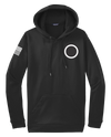 G1 I CORPS Fleece Hooded Pullover with Solid White Flag