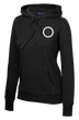 G4 I CORPS Ladies Poly/Cotton Blend Hoodie with Solid White Flag