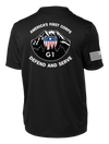 G1 I CORPS Competitor Tee with Solid White Flag