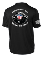 G1 I CORPS Competitor Tee with Solid White Flag