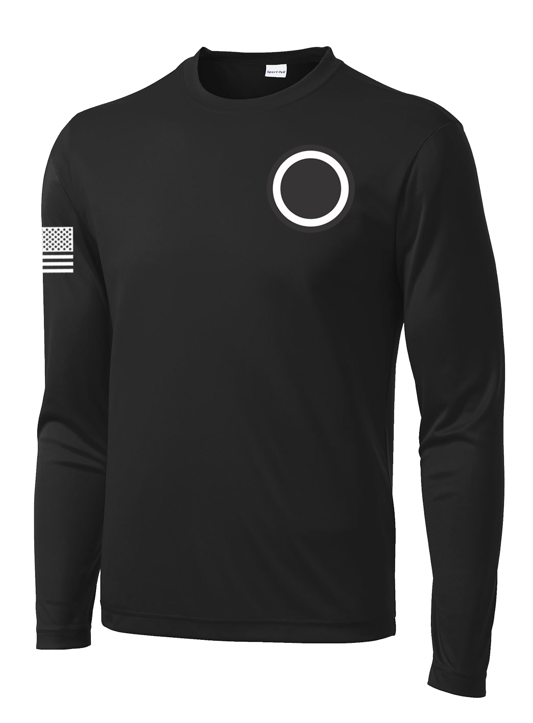 G4 I CORPS Long Sleeve Competitor Tee with Solid White Flag
