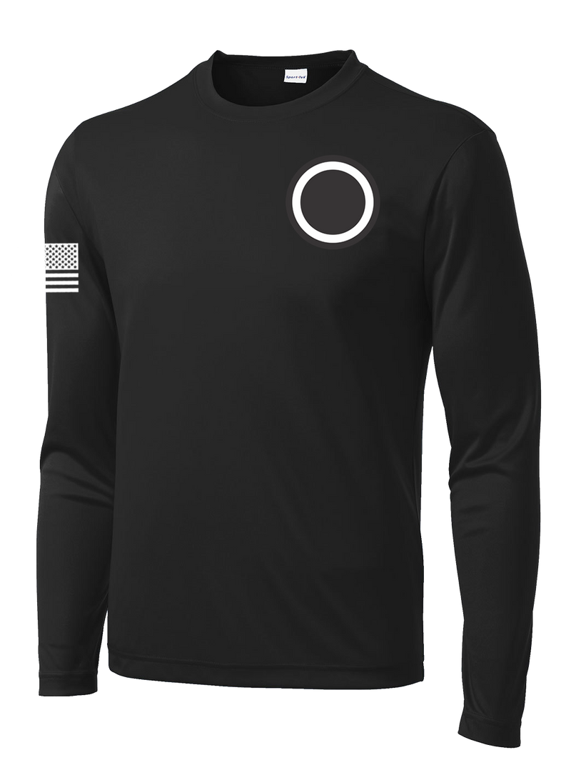 G1 I CORPS Long Sleeve Competitor Tee with Solid White Flag