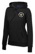 G2 I Corps Ladies Poly/Cotton Blend Hoodie with Solid White Flag