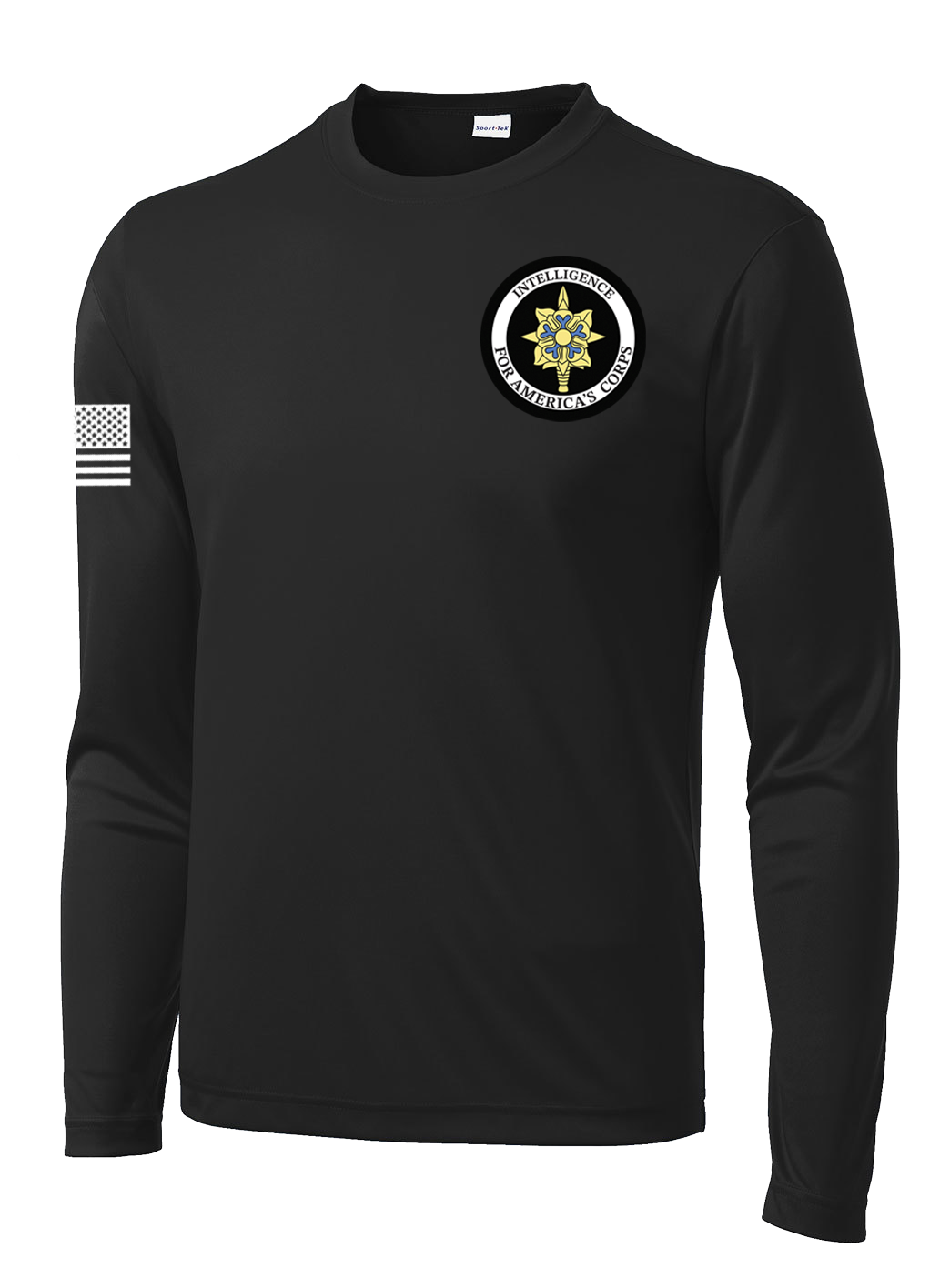 G2 I Corps Long Sleeve Competitor Tee with Solid White Flag