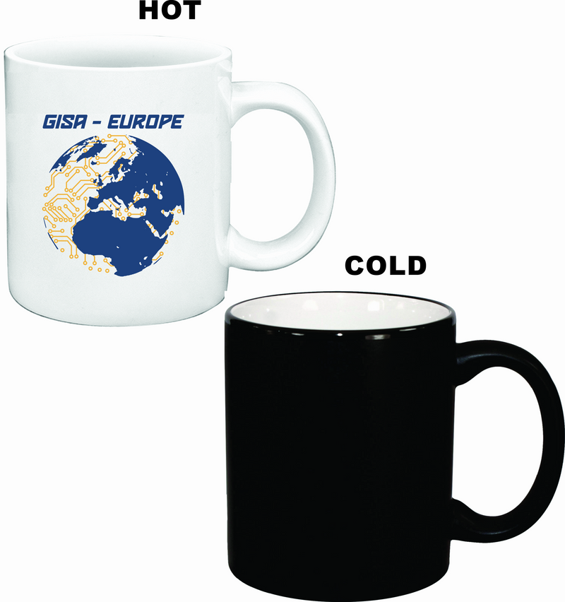 GISA - EUROPE Logo Appearing Coffee Mug