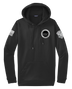 GISA - EUROPE Fleece Hooded Pullover with Two Sleeve Print - Solid Flag