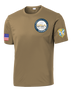 GISA - EUROPE Competitor Tee with Two Sleeve Print - Solid Flag