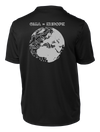 GISA - EUROPE Competitor Tee with Two Sleeve Print - Solid Flag